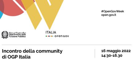 Incontro della community di OGP Italia