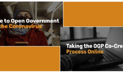 Immagine delle iniziative dell’Open Government Partnership in risposta al Covid-19
