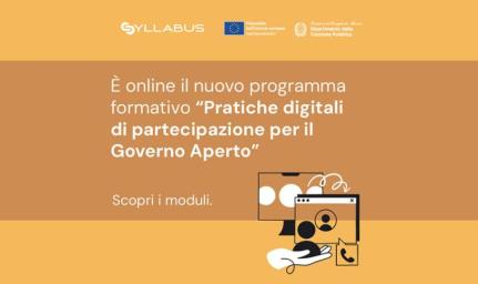 Corso Pratiche digitali di partecipazione sul Syllabus